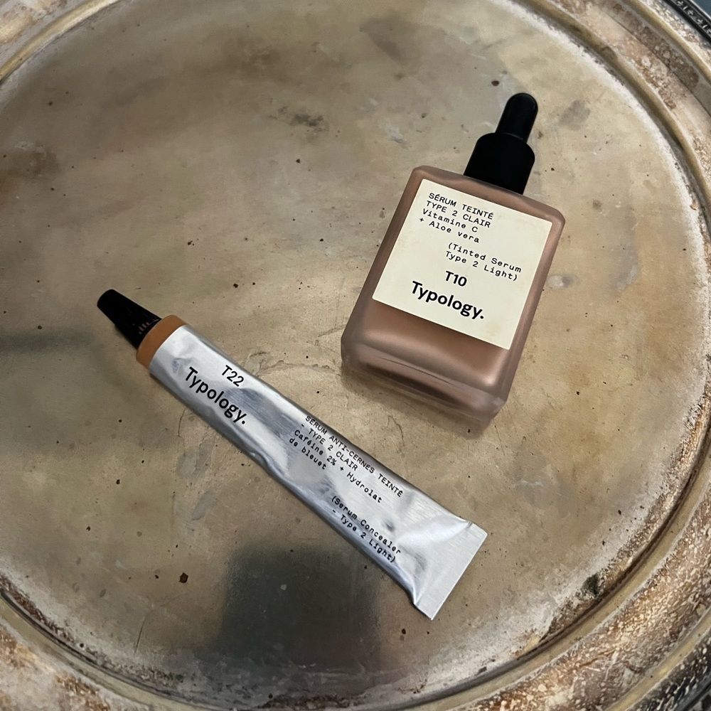 Typology Skincare Set Tinted Serum and Concealer